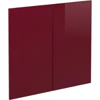Vicco R-Line Keukenfront – 79.2 x 71.3 cm meubelfront voor de spoelonderkast Rode hoogglans