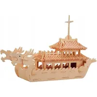 Sea-Land 3D Houten Chinese Laarspuzzel 137 Delen - P085