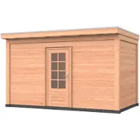 Westwood Douglas overkapping, 400 x 300, met schuur en achterwand, Comfort Plus