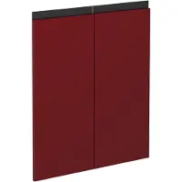 Vicco R-Line Keukenfront – 59.2 x 71.3 cm meubelfront voor de onderkast Rood