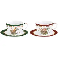 Easy life Porseleinen Mokken 2 st. 240 ml bij Schotels - Bosdieren -