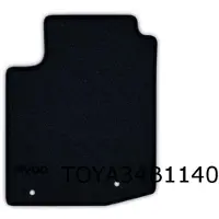 Toyota Aygo mattenset (4x) 'velours' (Charcoal) Origineel! PZ41090355FM
