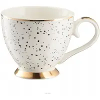 Jumbo Mok SABBIA 450 ml - Handbeschilderd met goud