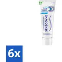 Sensodyne – Tandpasta – Rapid Relief – 75 ml - Voordeelverpakking - 6 stuks