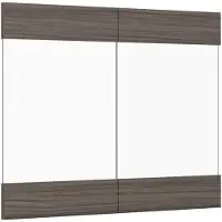 Vicco R-Line Keukenfront – 79.2 x 59 cm meubelfront voor de glazen hangkast Edel grijs