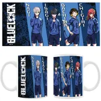 Sakami Merchandise Blue Lock Ceramic Mok / Beker Nagi, Isagi, Bachira & Chigiri Cups & Mok / Bekers