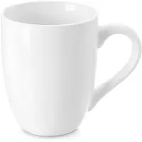 Orion Mona Serie - Porseleinen Mok - 300 ml - Witte Kleur - Geschikt voor Vaatwasser en Magnetron