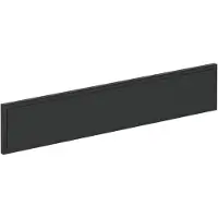 Vicco R-Line Keukenfront – 59.6 x 11.2 cm meubelfront voor de ovenombouwkast Antraciet landhuis
