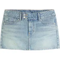 Levi's Superlow Mini Skirt Maat: W27 | Mini Rokken Outlet | Dames | Blauw