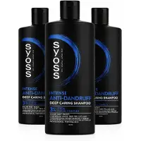 Syoss Anti-Roos - Haarverzorging - Shampoo - Haar Met Roos - Beschermt Tegen Roos - Gezonde Hoofhuid - Frisse Haardoos - Voordeelverpakking - 3x440ml