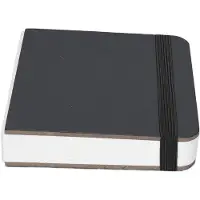 Premium Aquarelpapierblokken 30 vellen voor Schilderen en Schetsen - Lichtgewicht Reistekening Boekje - Ideaal voor Kalligrafie - Kunstenaars Benodigdheden - Beginners en Professionals - 10x10 cm - Zwart