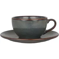 Bonna Koffie kopjes & schotel gloire porselein set van 6