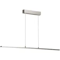FISCHER&HONSEL GMBH Hanglamp Marlo, dimbaar, alu / grijs / zink, Woon-/ Eetkamer, metaal, Modern, hanglamp