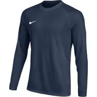 Nike Dri-FIT Park VIII Voetbalshirt Lange Mouwen Donkerblauw Wit