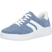 Remonte Sneakers laag duifblauw / wit