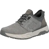 Rieker sportieve veterschoenen voor heren, model 32323738323135, grijs, maat 46 EU