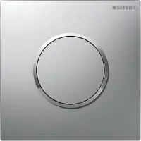 Geberit Bedieningsplaat Type 10 Pneumatisch Round Mat Chroom