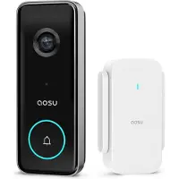 Aosu - Video Doorbell Ultra – 5MP Slimme Draadloze Video Deurbel