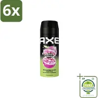 Axe Deodorant Bodyspray Epic Fresh 150 ml - Voordeelverpakking - 6 stuks - Deodorant spray - Zweetgeur bestrijding