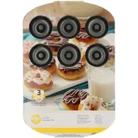 Wilton Donut Bakvorm - Donutmaker voor 12 Donuts - 35,2 x 23,5 cm