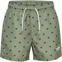 Hummel Zwemshorts jade groen / donkergroen