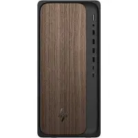 HP OmniDesk Desktop AI M03-0750nd Intel Core Ultra 5 225 16 GB DDR5-SDRAM 512 GB SSD Windows 11 Home Tower PC AI PC Hout, Zwart