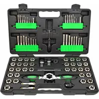 Rockforce - Tap- en Snijset - 76-delig - M3-M12