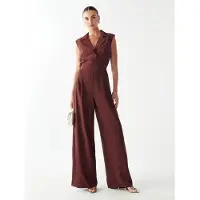 Willa Jumpsuit 'Charla' donkerrood