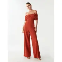 BWLDR Jumpsuit 'Amalie' vuurrood