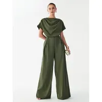 BWLDR Jumpsuit 'Tina' groen