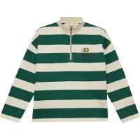 s.Oliver Sweatshirt crème / groen