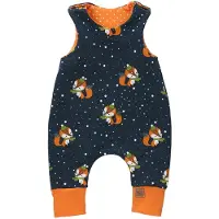 Land-Juwelen Rompertje/body blauw / oranje / wit