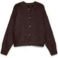 Vero Moda Gebreid vest 'VMHope' chocoladebruin