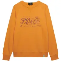 Superdry Sweatshirt bruin / lichtoranje