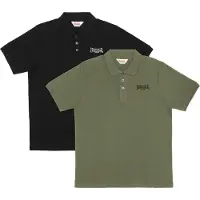Lonsdale Shirt 'Lingholme' olijfgroen / zwart