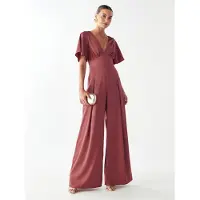 Willa Jumpsuit 'Eloise' framboos