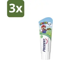 Prodent Tandpasta Super Mario 6-13 jaar 75 ml - Bulkverpakking - 3 stuks