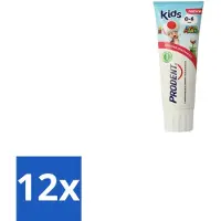 Prodent Tandpasta Super Mario 0-6 jaar 75 ml - Voordeelverpakking - 12 stuks