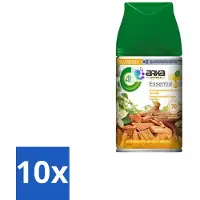 Air Wick 10 x Freshmatic – Automatische Luchtverfrisser Navulling – Sensual Vanilla – 250 ml - Geurverspreiding - Warme Geur - Vanille - Geur Neutralisatie - Luchtverfrisser