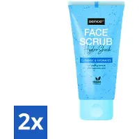Sence 2 x - Alle Huidtypes - Gezichtsscrub - Exfoliërend - 150 ml - Gezichtsscrub - Exfoliëren - Huidverzorging - Huidcellen - Huidtype