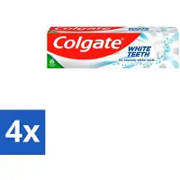 Colgate – Tandpasta – White Teeth – 75 ml - Voordeelverpakking - 4 stuks