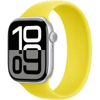 Apple Siliconen solobandje voor de Watch | 38/40/41/42 mm - Maat 6 - Star Fruit