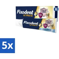 Fixodent Kleefpasta Ultimate Fresh 40 gr - Bulkverpakking - 5 stuks