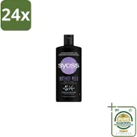 Syoss – Shampoo – Intense Plex – 440 ml - Voordeelverpakking - 24 stuks - Keratine shampoo - Beschadigd haar