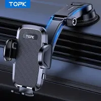 TOPK Universele Auto Telefoonhouder met Handsfree Standaard