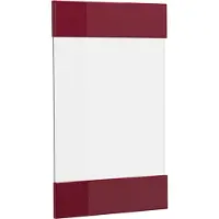 Vicco R-Line Keukenfront – 39.6 x 59 cm meubelfront voor de glazen hangkast Rode hoogglans