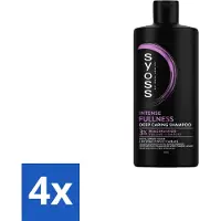 Syoss – Shampoo – Intense Fullness – 440 ml - Voordeelverpakking - 4 stuks
