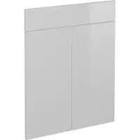 Vicco R-Line Keukenfront – 59.6 x 70.8 cm meubelfront voor de lade-onderkast Wit Hoogglans
