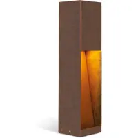 Ks Verlichting Tuinlamp - Levi buitenlamp 40 - Cortenstaal - GU10 - sokkellamp - Corten