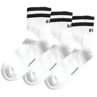 Björn Borg Classic Mid Ankle Socks 3-pack Wit | Maat: 36-40